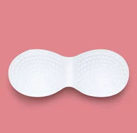 Một mảnh đồ lót ngực pad shift bra chèn miếng bọt biển che ngực cup ống pad chống dày miếng mút ngực bền đẹp
