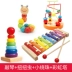 Trẻ em tay bé gõ đàn piano bé đầu âm nhạc tuổi thơ đồ chơi ngộ 1-2-3 tuổi ít quãng tám âm nhạc nhỏ xylophone 0 Đồ chơi bằng gỗ