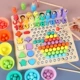 Trẻ em 3-6 tuổi Early Learning hạt đũa clip clip bé learning toys, tay và mắt phối hợp tập luyện trò chơi nắm