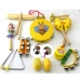 Желтые музыкальные инструменты, комплект, 15 шт