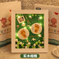 Подарочная коробка Rogue Green Bottom+Gold Lacquer+цифровая наклейка+теплый свет