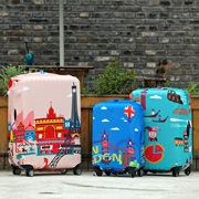 Đàn hồi trường hợp hành lý trường hợp hành lý xe đẩy hành lý du lịch bảo vệ bao gồm 20 24 26 28 30 inch dày mặc kháng
