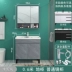 Bắc Âu Gỗ Chắc Chắn Tủ Phòng Tắm Kết Hợp Hiện Đại Đơn Giản Rửa Mặt Rửa Căn Hộ Nhỏ Phòng Tắm Bàn Rửa Tủ Gương tủ gương vệ sinh gương tủ phòng tắm 