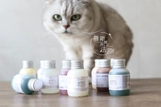 Mousse rơi vào tình yêu với pháp luật Anju beaute mũm mĩm chó mèo tắm dầu gội cho thú cưng 50ml - Cat / Dog Beauty & Cleaning Supplies