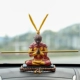 Trang trí xe hơi Qiti Dasheng Sáng tạo xe chiến đấu vượt qua Phật Tôn Ngộ Không để bảo vệ Đồ dùng trang trí xe hơi cao cấp - Trang trí nội thất