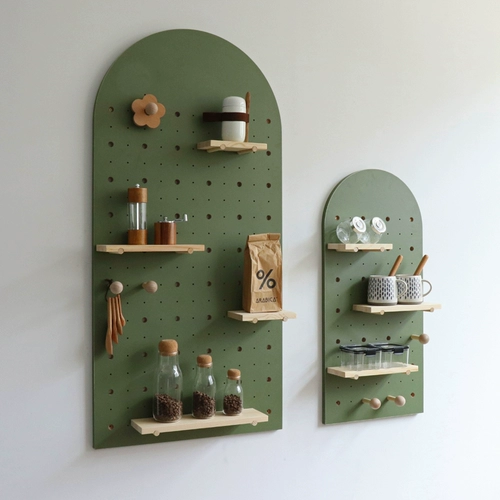 Деревянная арочная пещерная панель дверной плита для плитки на стене настен