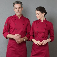 Красный топ + фартук