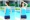 Vận chuyển gió ngực nhỏ quần short chia hai mảnh bơi sinh viên bong bóng nóng mùa xuân tắm phù hợp với màu xanh - Bộ đồ bơi hai mảnh
