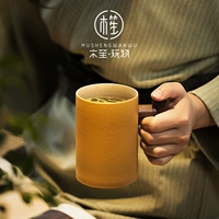Му Шенг играет творческая керамика Марк Кубок Офис персонализированные фрукты питьевая вода Кубка Японского в стиле пояс чашка для завтрака