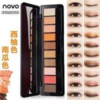 Kenodio Ten Color Eyeshadow Palette True Color Pearlescent Earth Color Smokey Makeup Eyeshadow 10 màu trang điểm tùy chọn - Bộ sưu tập trang điểm phấn mắt estee lauder