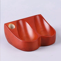 2 ложка -типа Бейловой древесина сплошной древесины (оранжево -красное)