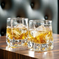 Nhập khẩu Durobor dày chì- miễn phí kính whisky chén nhà tinh thần cổ điển bia rượu vang ly rượu vang ly rượu vang thuỷ tinh