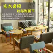 Bàn ghế kết hợp kinh tế mẫu giáo ghế mềm để thương lượng nội thất ghế sofa cho thuê sân vườn văn phòng - FnB Furniture