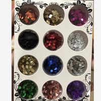 3d сверкающая коробка с блестками, 12 коробок