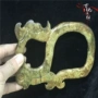 Antique jade antique jade tường ngọc Ming và Qing Triều Đại tuổi cao cổ ngọc bích mảnh ngọc bích ngọc bích cũ mặt dây chuyền cũ piccolon móc vòng ngọc bích