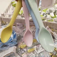 Ikea, безвредный комплект, пластиковая детская посуда для кормления для еды, 4 шт