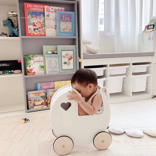 Детские регулируемые деревянные ходунки, коляска, универсальная детская игрушечная машина, учит ходить