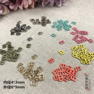 taobao agent Doll DIY clothing accessories mini super small day buckle belt buckle 8 color, 1 yuan 4