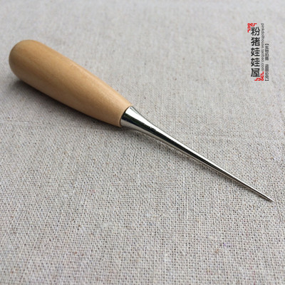 taobao agent [Pink Pig] Doll Hair Transplant Tool Elf High School FR OB doll Special hair transplant wooden handle cone