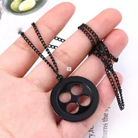 Новый горячий фильм Corouline Black Button Key Skul