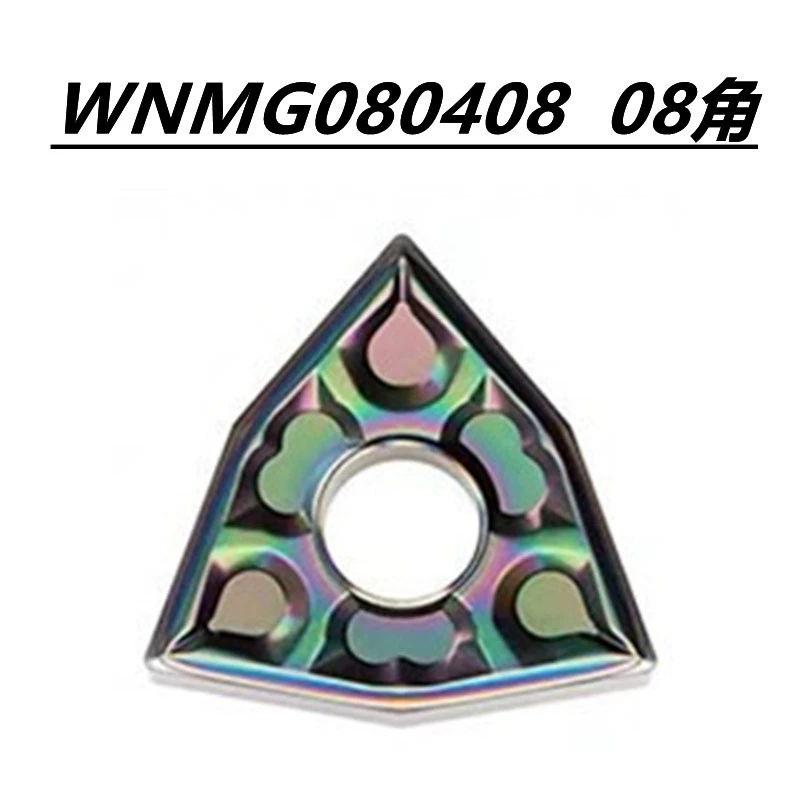 Thép chịu lực hình trụ lưỡi CNC WNMG080404 TNMG160404 có thể gia công 45-60 độ dao phay gỗ cnc Dao CNC