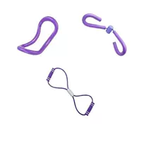 Фиолетовый [йога кольцо+латекс восемь персонажей+ноги