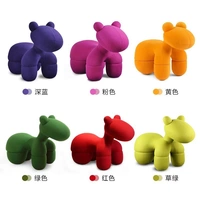 Puppy pony ghế trẻ em vui vẻ trẻ em sofa cậu bé câu đố đồ nội thất nhỏ - Đồ nội thất thiết kế ghế ngồi