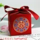 Золотой лук юанси фангфанг+винная красная лента