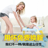 Baby Walker Đa chức năng Rollover Nam Baby 6 7-18 tháng Cô gái trẻ đẩy trẻ có thể gấp xe tập đi mastela