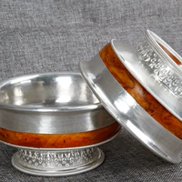 Монгольская серебряная чаша стерлингов