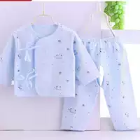 Quần áo sơ sinh cotton 0-3-6 tháng cho bé sơ sinh Đồ lót trẻ em hai mảnh phù hợp với quần áo mùa thu xuân, hè và thu - Quần áo lót đồ lót cho bé gái