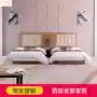 Giường khách sạn tiêu chuẩn phòng đầy đủ bộ gỗ ký túc xá sinh viên căn hộ khách sạn Khách sạn nội thất giường cho thuê phòng kinh tế giường lanh người - Nội thất khách sạn tủ kệ tivi