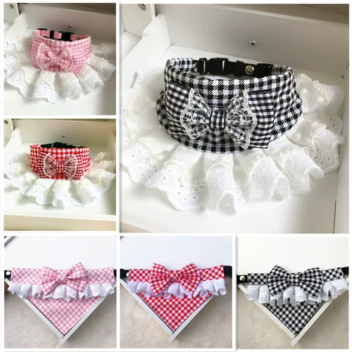 Чокер, милый шарф, кружевной слюнявчик, нагрудник