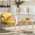ghế giường gấp 2022 Single -cá nhân Breeze Technology Cloth Coffee Shop Ghế ghế sofa màu xanh lá cây nhỏ hai cá nhân 侘 侘 侘 侘 侘 侘 侘 侘 侘 bộ ghế sofa mini giá rẻ Ghế sô pha