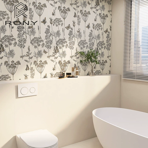 Французская бабочка любовь цветочная плитка для ванной комнаты белая антилопротив плитка плитка плитка плит