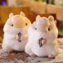 Siêu dễ thương búp bê hamster mini chuột đồ chơi sang trọng giữ hạt dưa - Đồ chơi mềm bò chăm chỉ