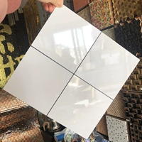 Частицы 15 см, глянцевый белый