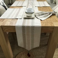 1 Северный современный минималистский столик для вышивки ТВ -шкаф кофейный таблетка ткани ткани с крыльцо