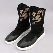 Giày nam phong cách Trung Quốc giày bốt chính thức retro thêu Tương Vân Giày bốt phong cách dân tộc phong cách Trung Quốc giày cao cổ thoáng khí cho nam mùa xuân, mùa thu và mùa đông