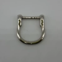 Для влюбленных, серебряный, металлический, 18mm