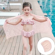 Đồ bơi cho trẻ em gái Dễ thương bé chia ren Váy áo tắm Kem chống nắng Spa Princess Kids Đồ bơi - Đồ bơi trẻ em