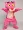 Báo đốm nghịch ngợm Pink Panther Phim hoạt hình búp bê Trang phục Cosplay Hiệu suất Đạo cụ Quần áo Búp bê Mũ đội đầu đồ cosplay mèo