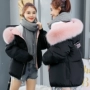 Chống mùa đặc biệt bông phụ nữ đoạn văn ngắn lỏng mỏng kích thước lớn sinh viên bông áo khoác áo khoác bánh mì Hàn Quốc dày bông quần áo mẫu áo phao đẹp