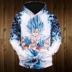 Dragon Ball Tôn Ngộ Không Áo Len Anime Quần Áo Nam Dragon Ball Siêu Áo Khoác Mùa Thu Siêu Saiyan Vegeta Set Head Áo len