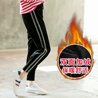 Утепленные штаны, демисезонный удерживающий тепло модный детский пуховик, в западном стиле, свободный крой, в корейском стиле