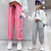 Осенние тонкие детские штаны для отдыха, в западном стиле, подходит для подростков, свободный крой, в корейском стиле
