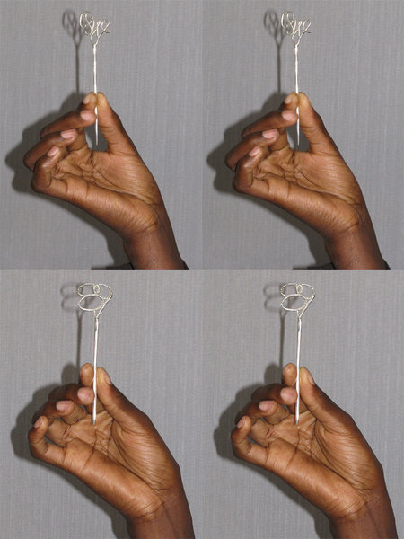 Laxmi покупатель магазин Paloma-Wool 22Aw новый меньшинство дизайн письмо цифровой серебро брошь