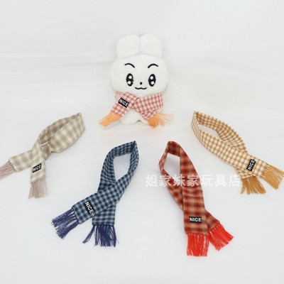 taobao agent Demi-season colored scarf, retro doll, clothing, accessory, 10cm