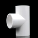 Phụ kiện đường ống cấp nước PVC Daquan nhựa 25 khuỷu tay ba chiều ba bốn chiều DIY kệ bể cá khớp nối nước trên và dưới 20 măng xông trượt co ống nhựa