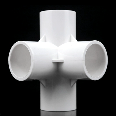 Phụ kiện đường ống cấp nước PVC Daquan nhựa 25 khuỷu tay ba chiều ba bốn chiều DIY kệ bể cá khớp nối nước trên và dưới 20 măng xông trượt co ống nhựa Phụ kiện ống nước